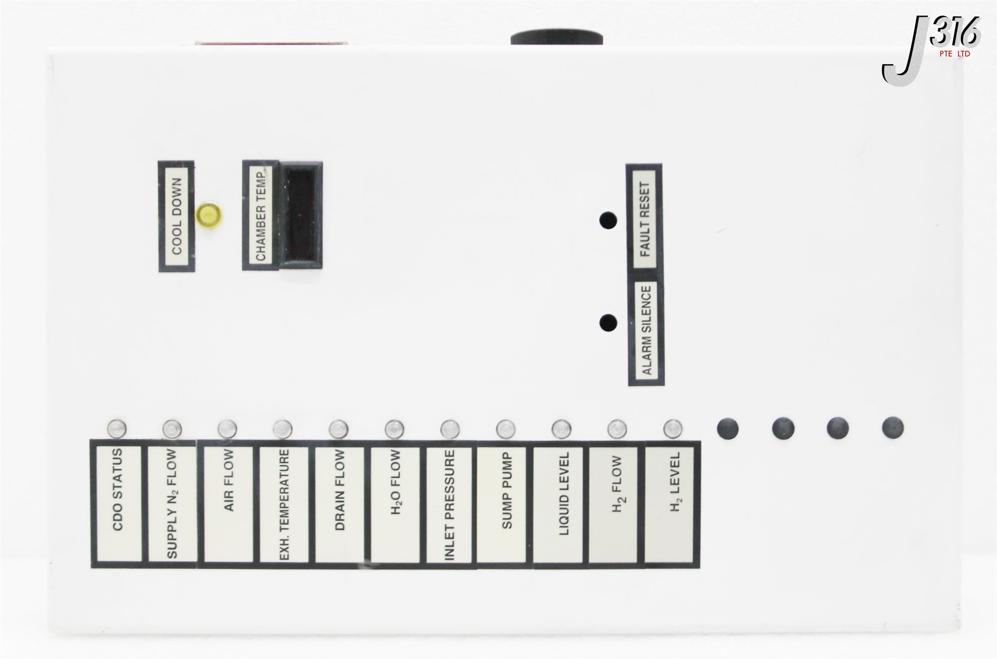 専用❹ 39545 ATMI STATUS DISPLAY PANEL USING ATMI LED BD, 075-10702-00
